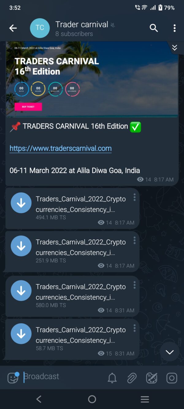 TRADERS CARNIVAL 16th EDITION 2022 FULL COURSE DOWNLOAD