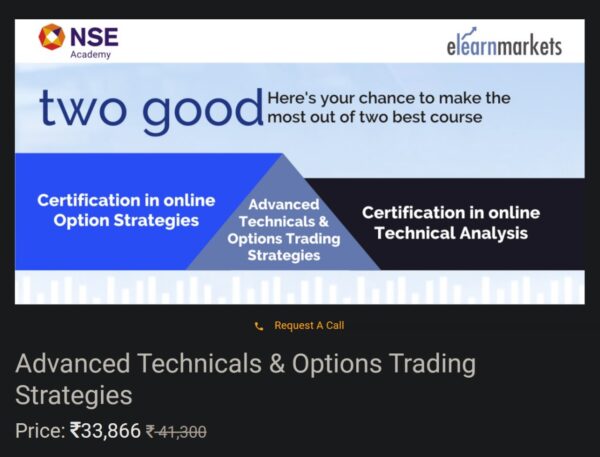 Advaced Technicals & Options trading Strategies Premium Course