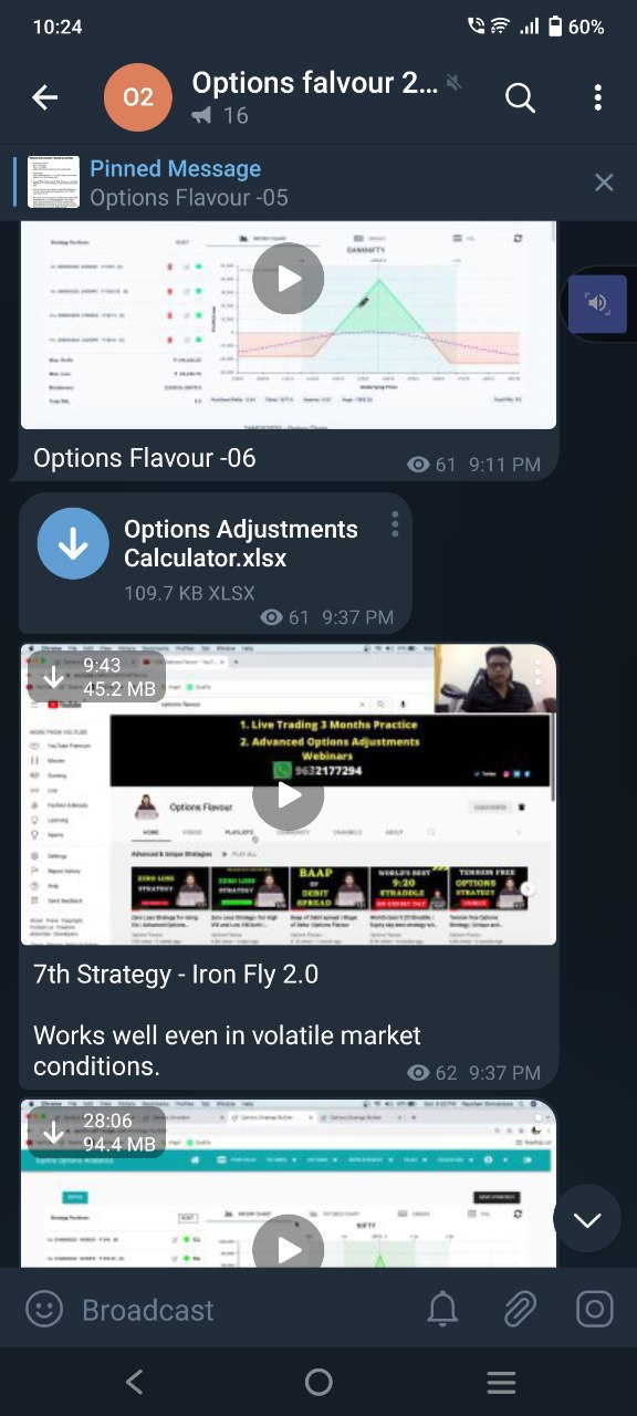 OPTIONS FLAVOUR 2022 COURSE FREE