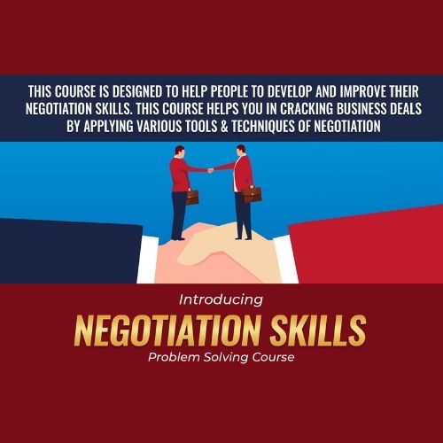 Negotiation Skills Vivek Bindra Course
