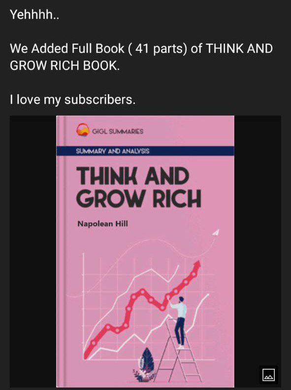 Think and Grow Rich By Naoplean Hill (Full Book) - 42 Parts